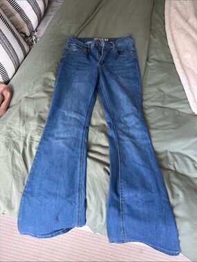 Idyllwind Blue High-Rise Flare Jeans
